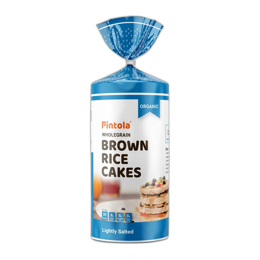 Pintola Wholegrain Brown Rice Cakes Lightly Salted