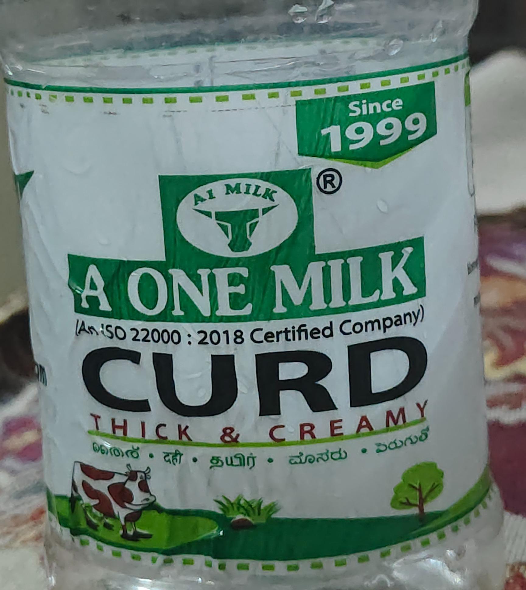 A One Milk Curd Thick & Creamy