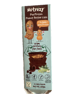 Nutrezy Pea Protein Peanut Butter Cups