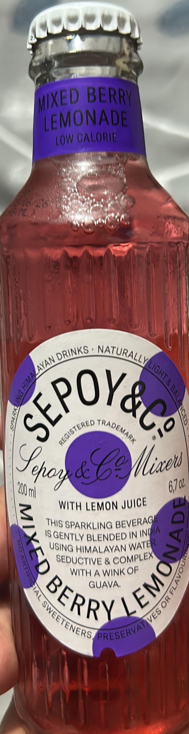 Sepoy & Co. Mixed Berry Lemonade