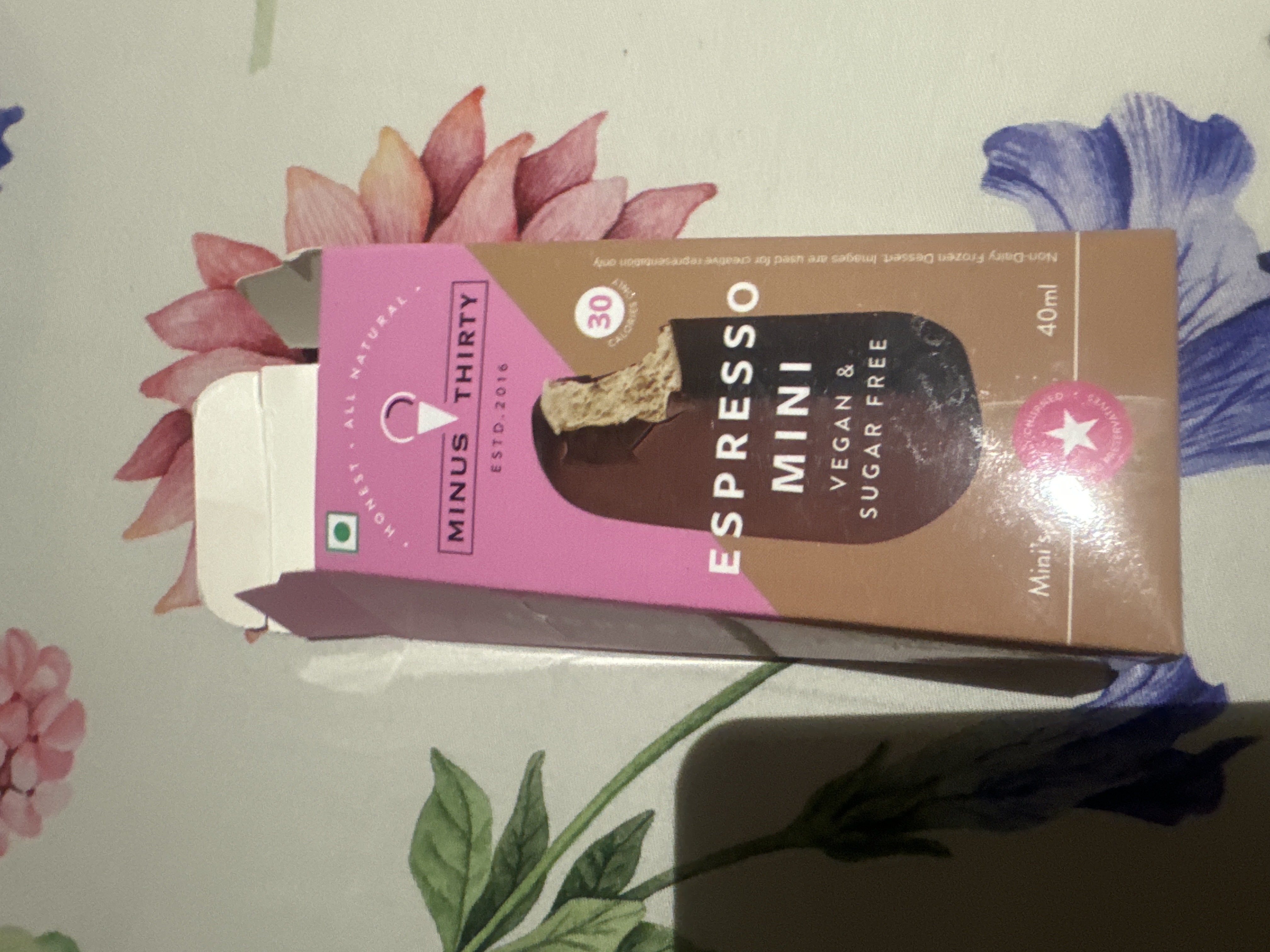 Minus Thirty Espresso Mini Non-Dairy Frozen Dessert