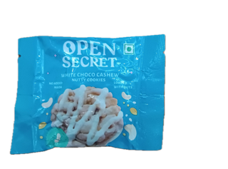 Open Secret White Choco Cashew Nutty Cookies