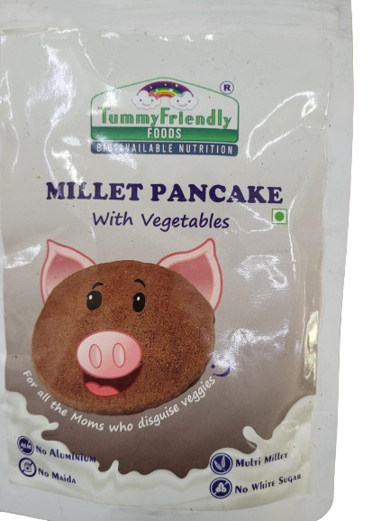 TummyFriendly Foods Millet Pancake With Vegetables