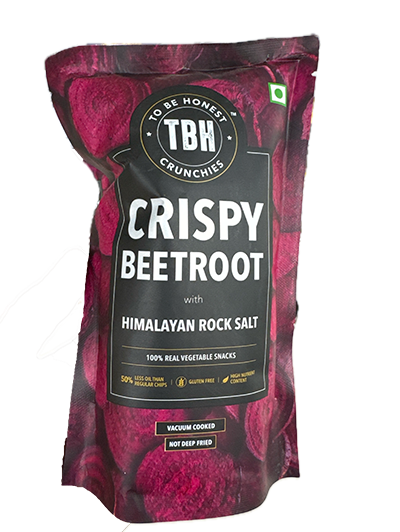 To Be Honest Crispy Beetroot With Himalayan Rock Salt