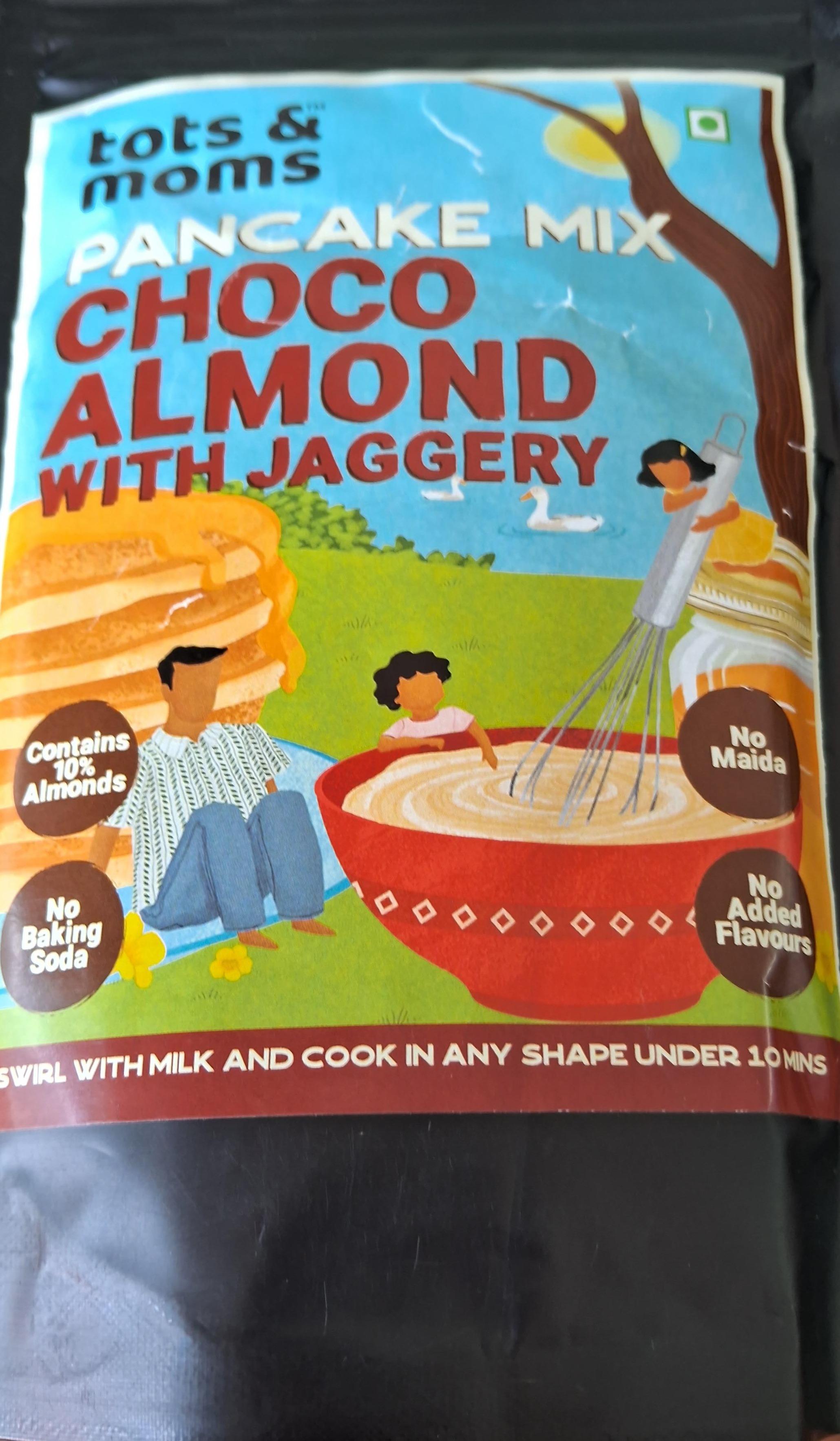 Tots & Moms Pancake Mix Choco Almond With Jaggery