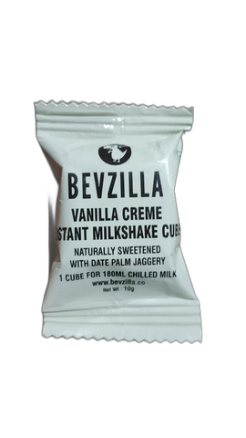 Bevzilla Vanilla Creme Instant Milkshake Cube
