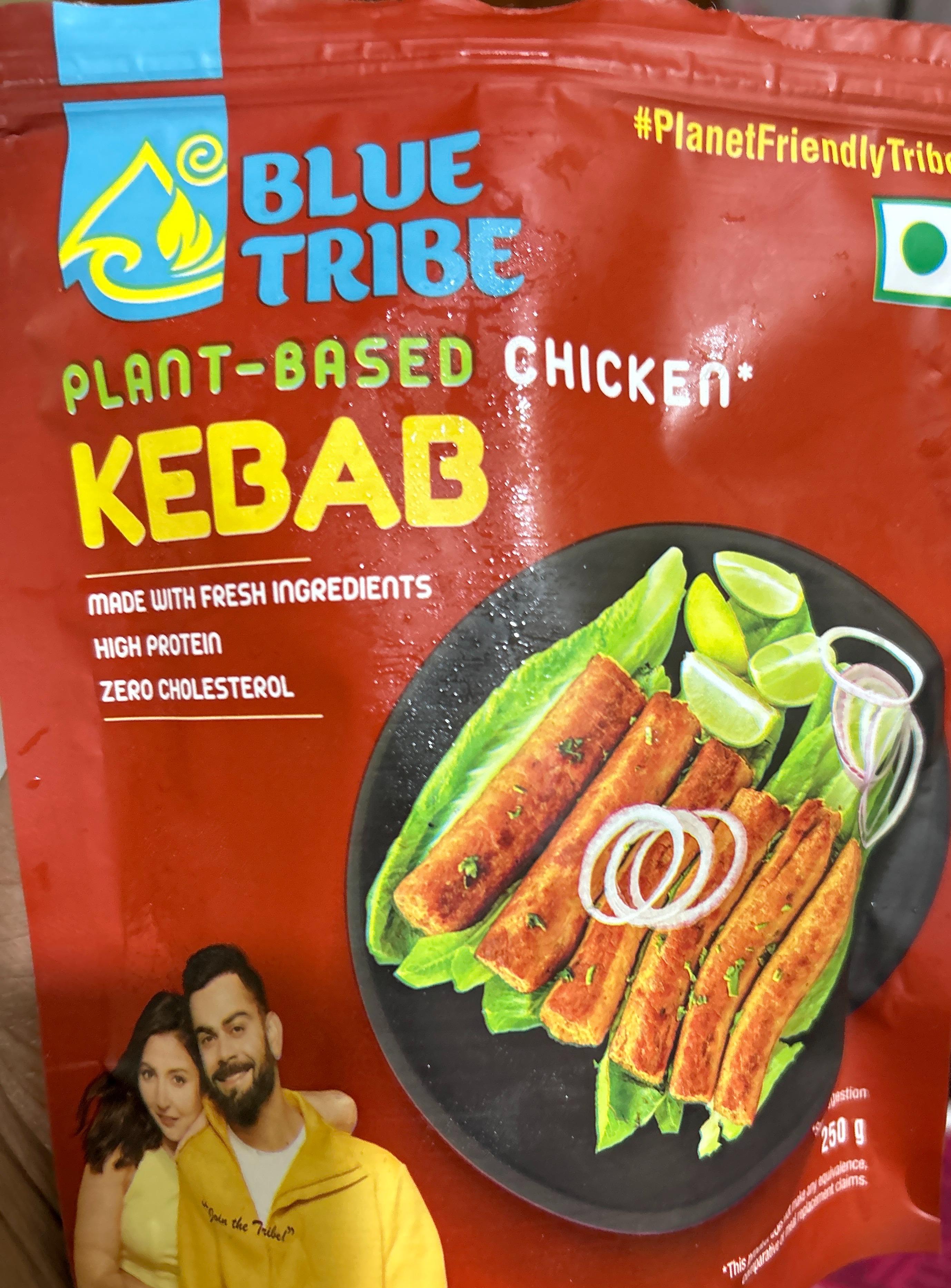 Blue Tribe Plant-Based Chicken Kebab