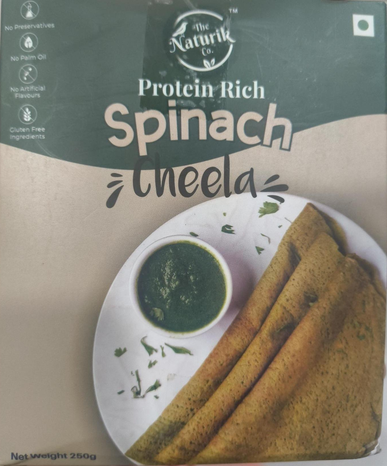 The Naturik Co. Spinach Cheela