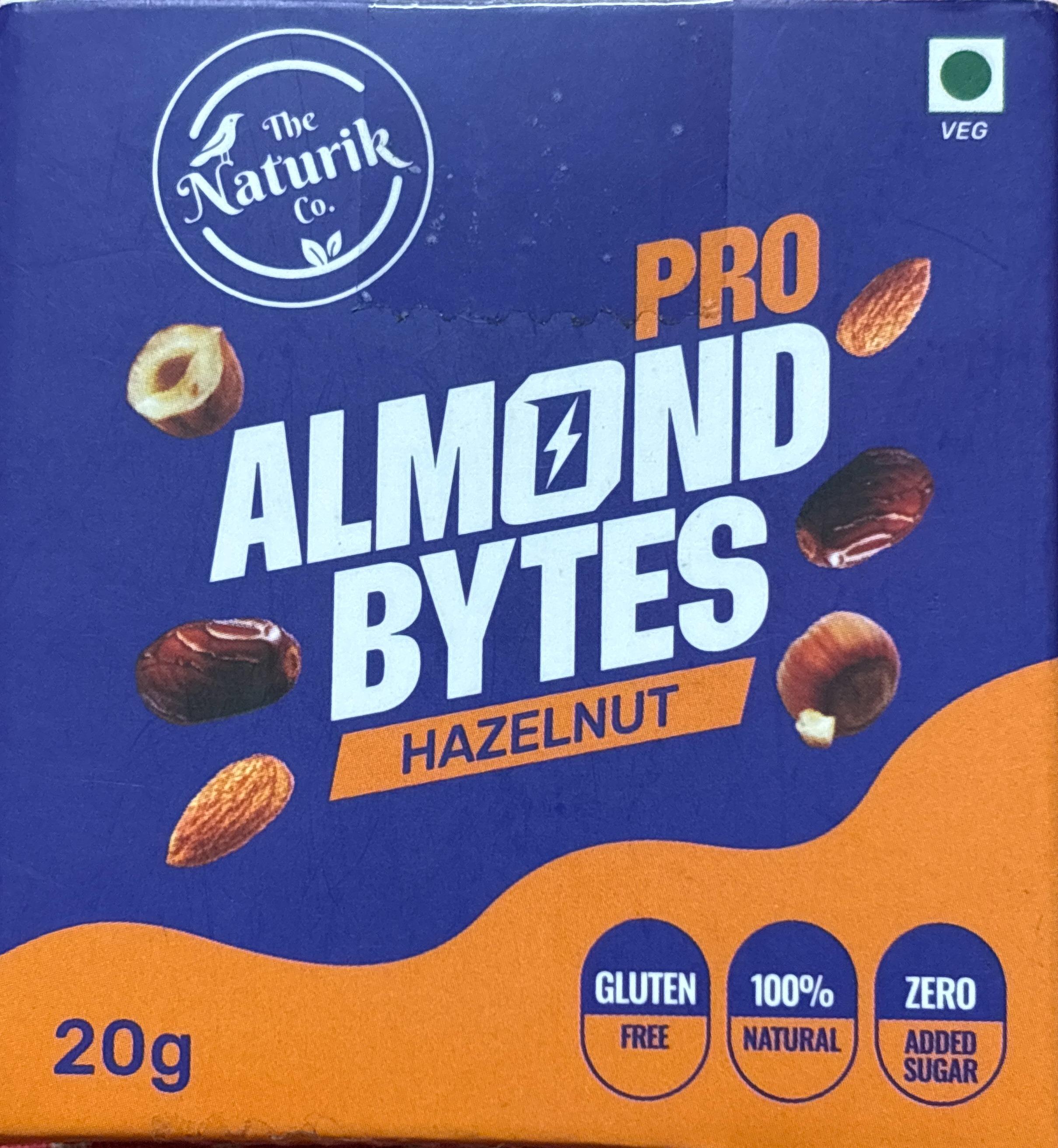 The Naturik Co Pro Almond Bytes Hazelnut