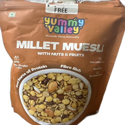 Yummy Valley Millet Muesli With Nuts & Fruits