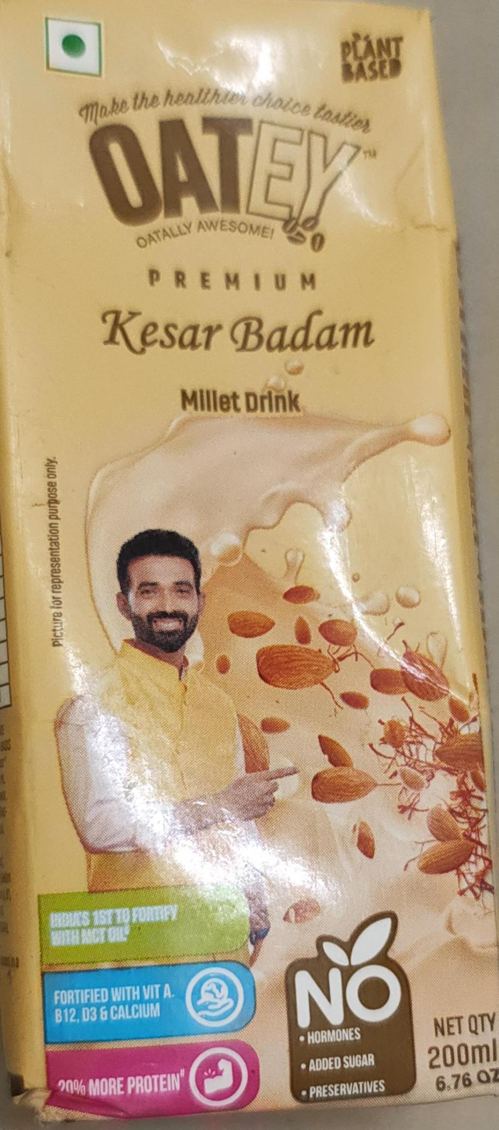 Oatey Premium Millet Drink Kesar Badam