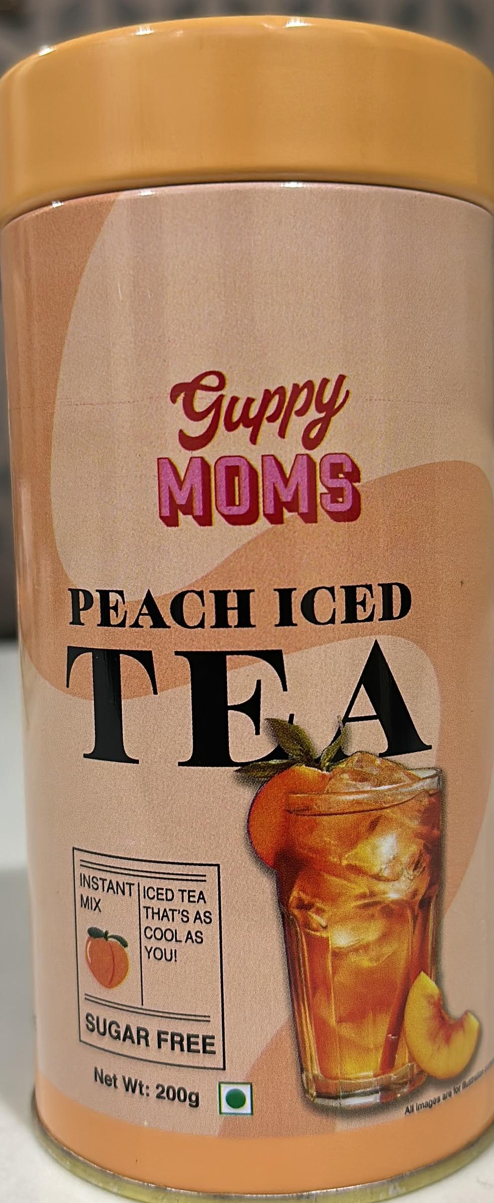 Guppy Moms Peach Iced Tea Instant Mix