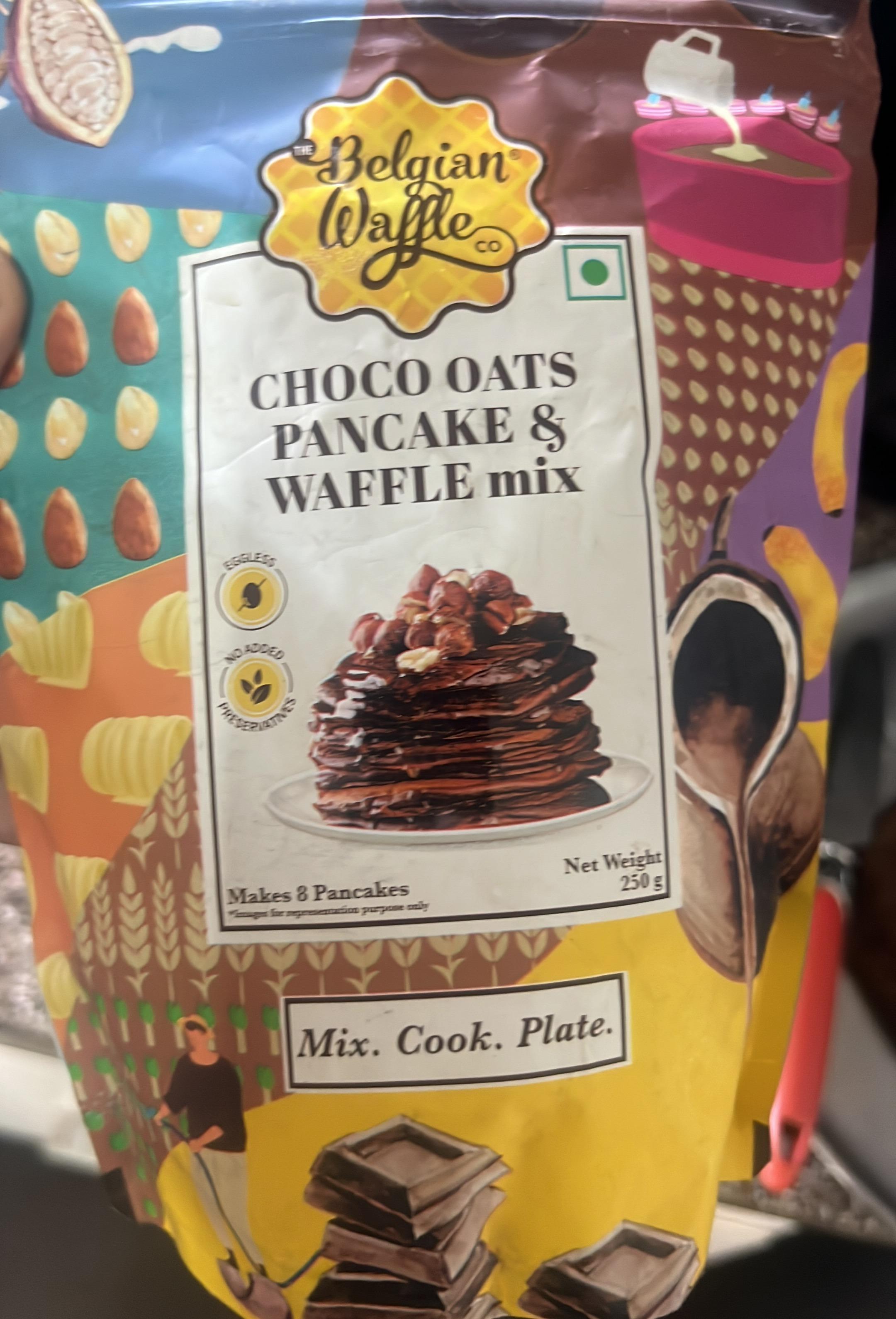 The Belgian Waffle Co Choco Oats Pancake & Waffle Mix