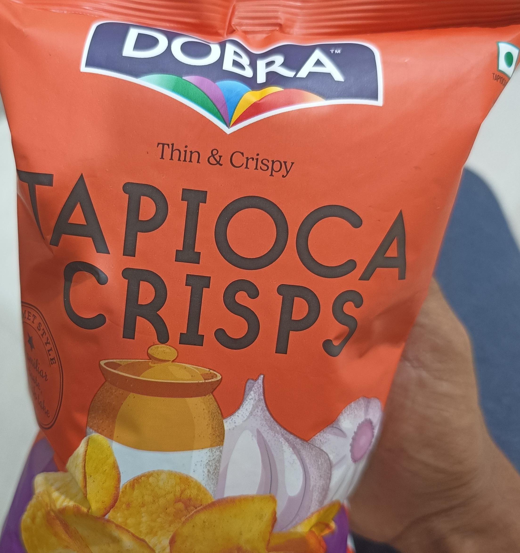 Dobra Tapioca Crisps Garlic Pickle Flavour