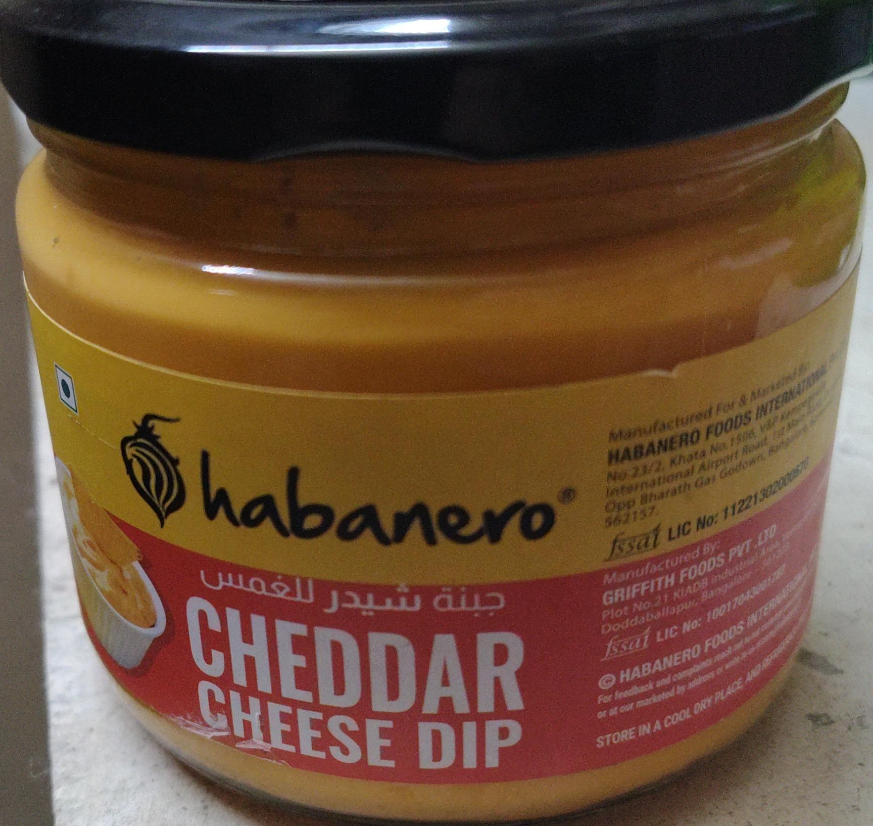 Habanero Cheddar Cheese Dip