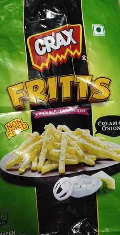 Crax Fritts Cream & Onion