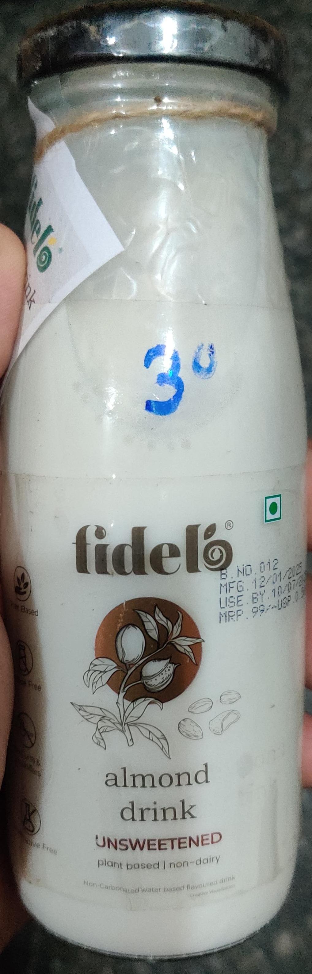 Fidelo Almond Drink Unsweetened