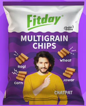 Fitday Multigrain Chips Chatpat