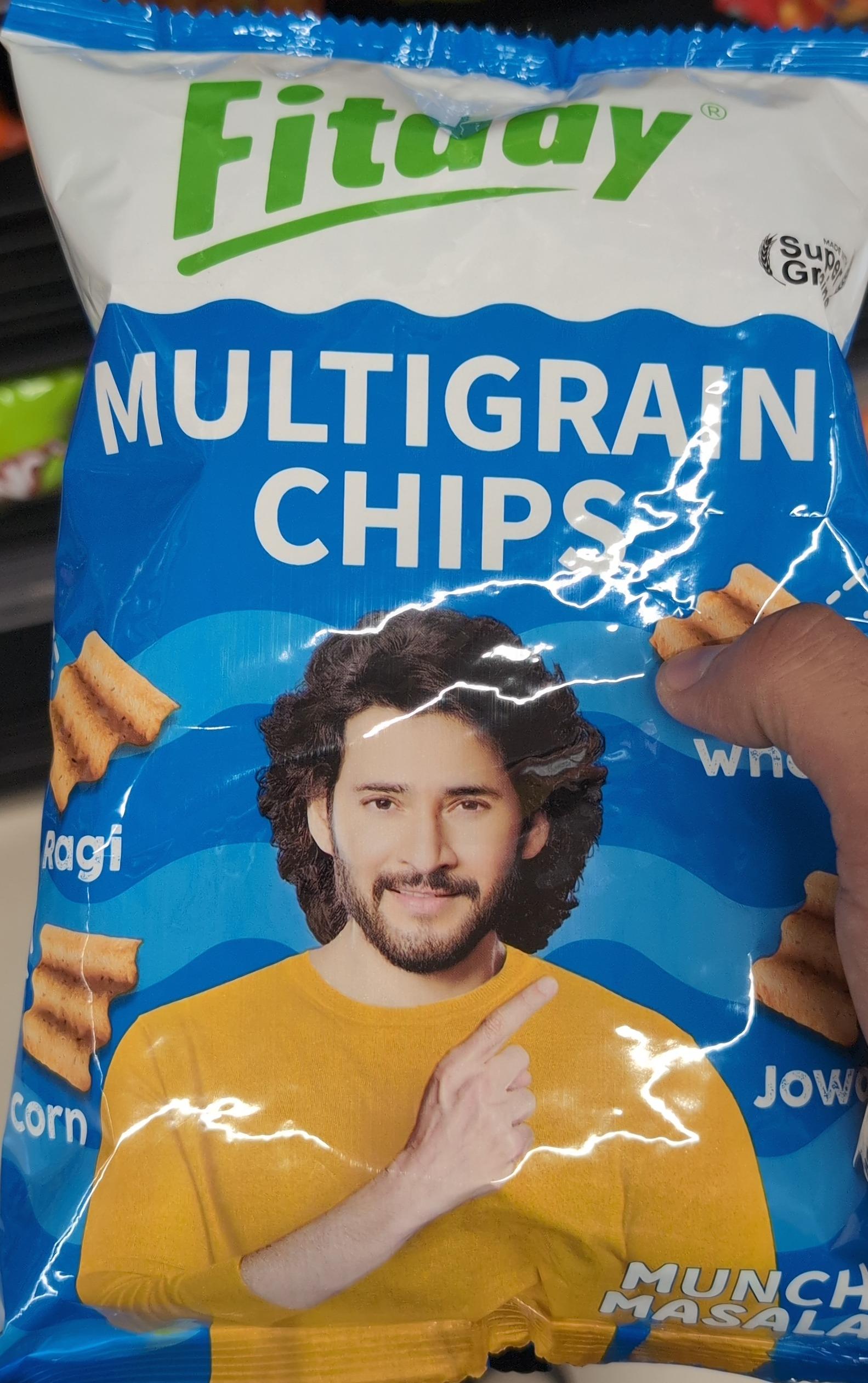 Fitday Multigrain Chips Munch Masala