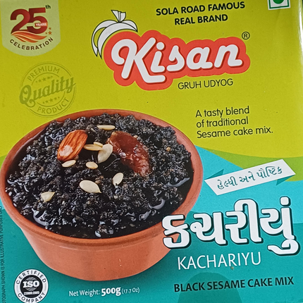 Kisan Kachariyu Black Sesame Cake Mix