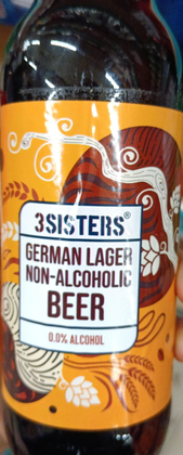 3Sisters German Lager Non-Alcoholic Beer
