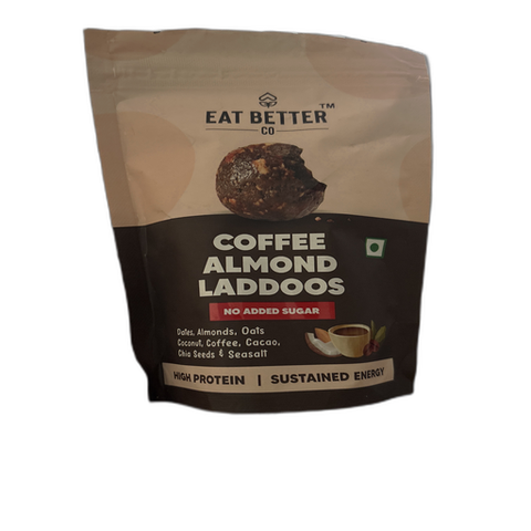 Eat Better Co Coffee Almond Laddoos