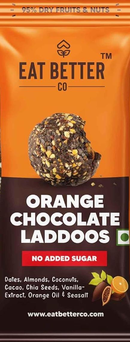 Eat Better Co Orange Chocolate Laddoos