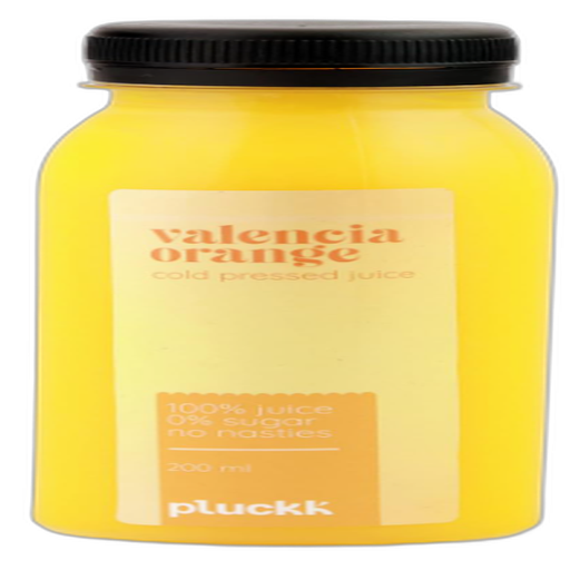 Pluckk Cold Pressed Juice Valencia Orange