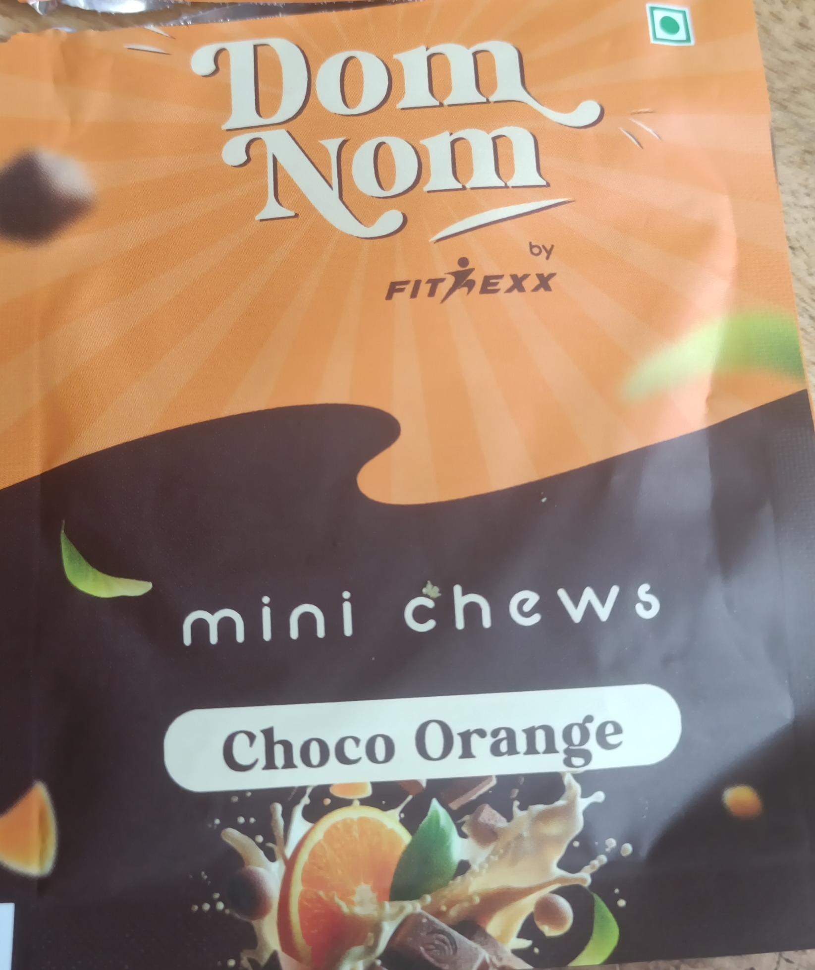 Dom Nom Mini Chews Choco Orange