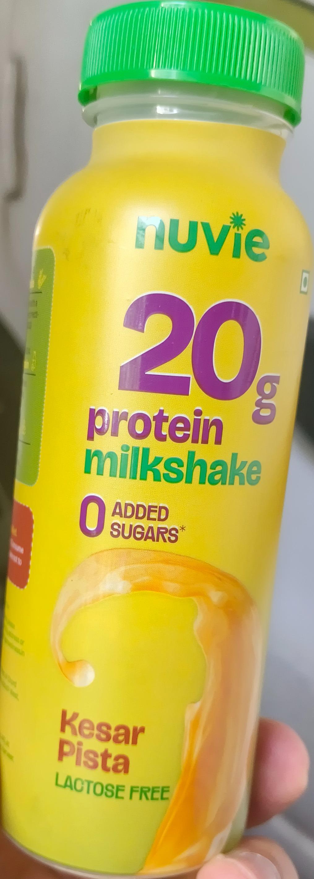 Nuvie Protein Milkshake Kesar Pista