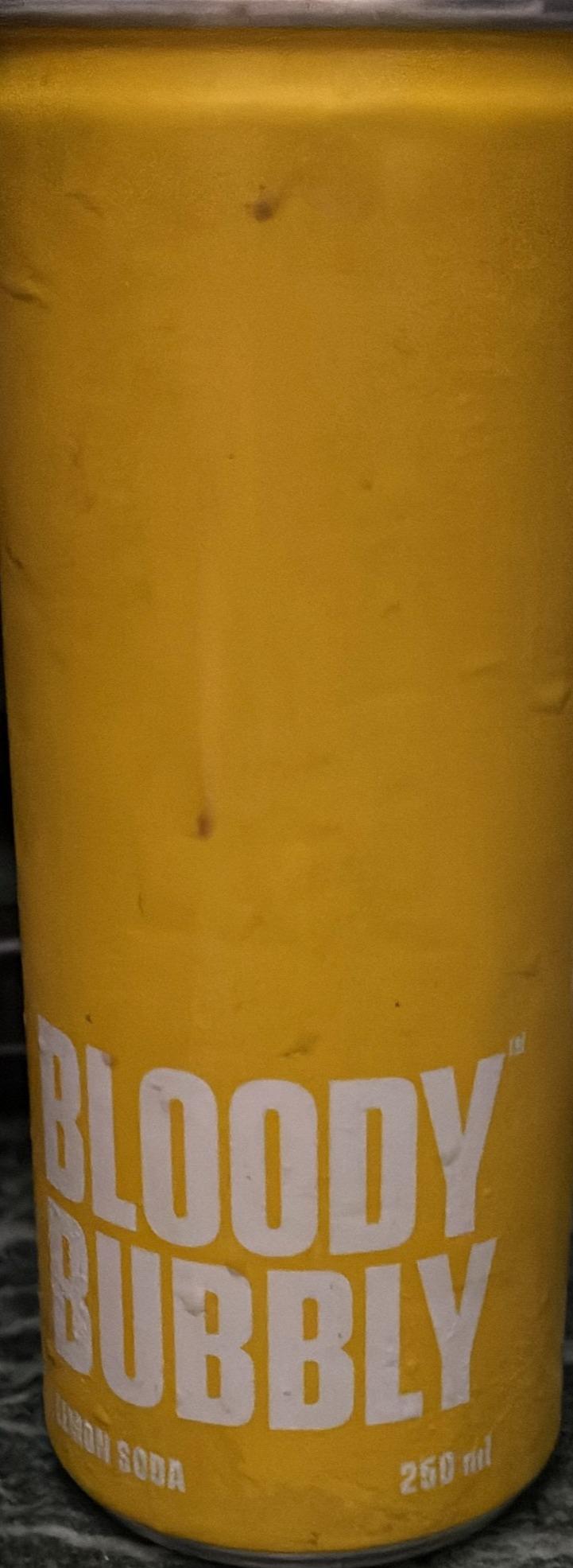 Bloody Bubbly Lemon Soda