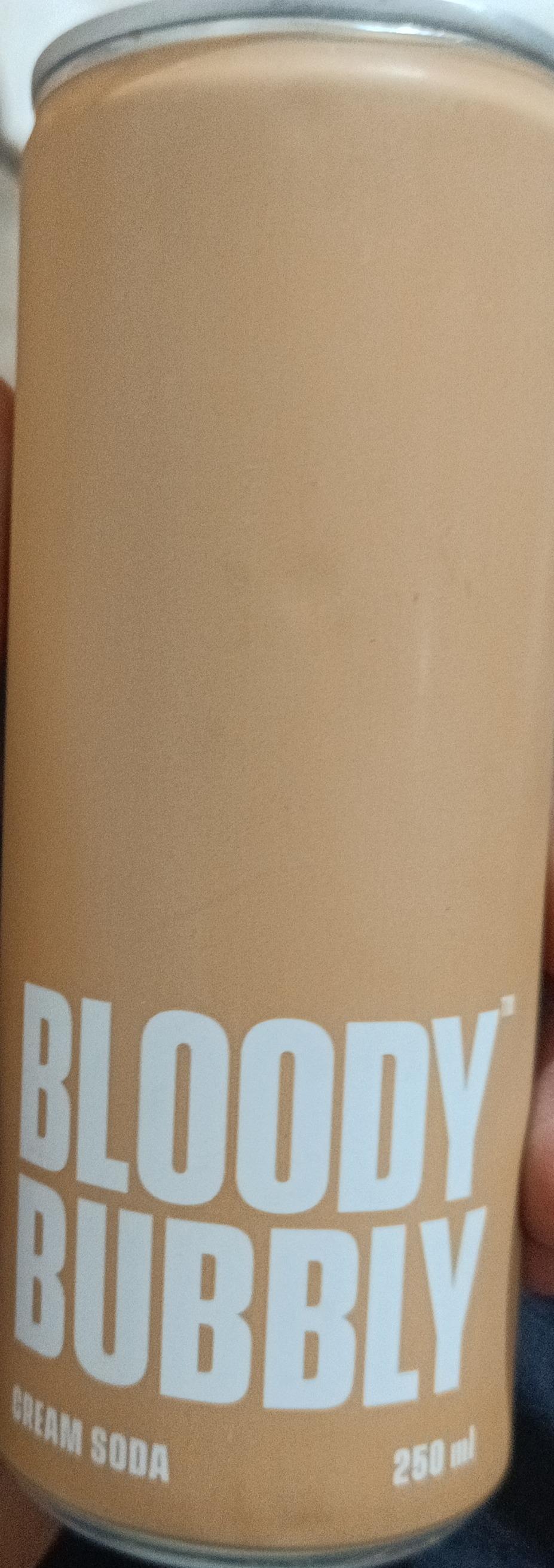 Bloody Bubbly Cream Soda