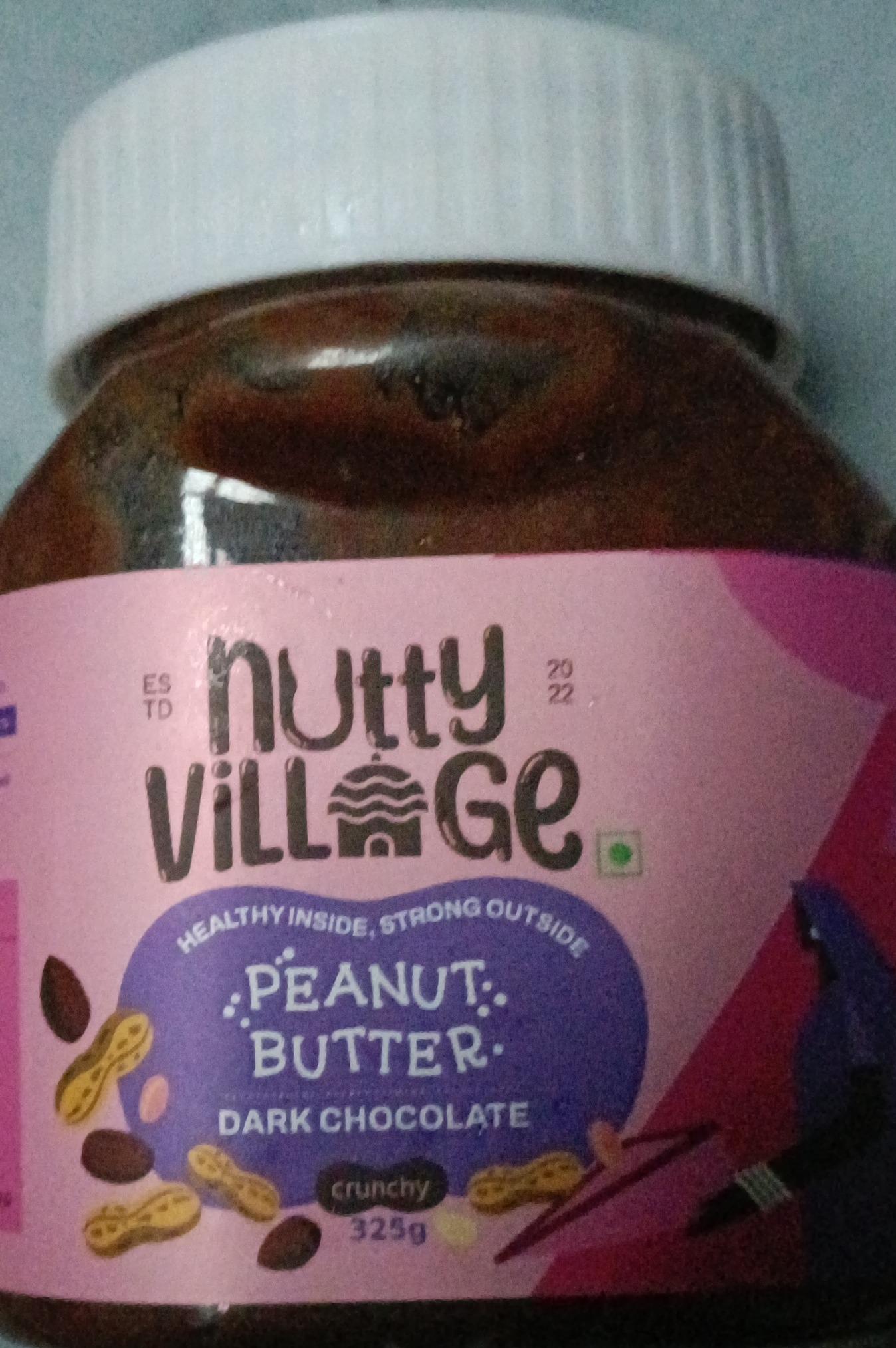 Nutty Village Peanut Butter Dark Chocolate