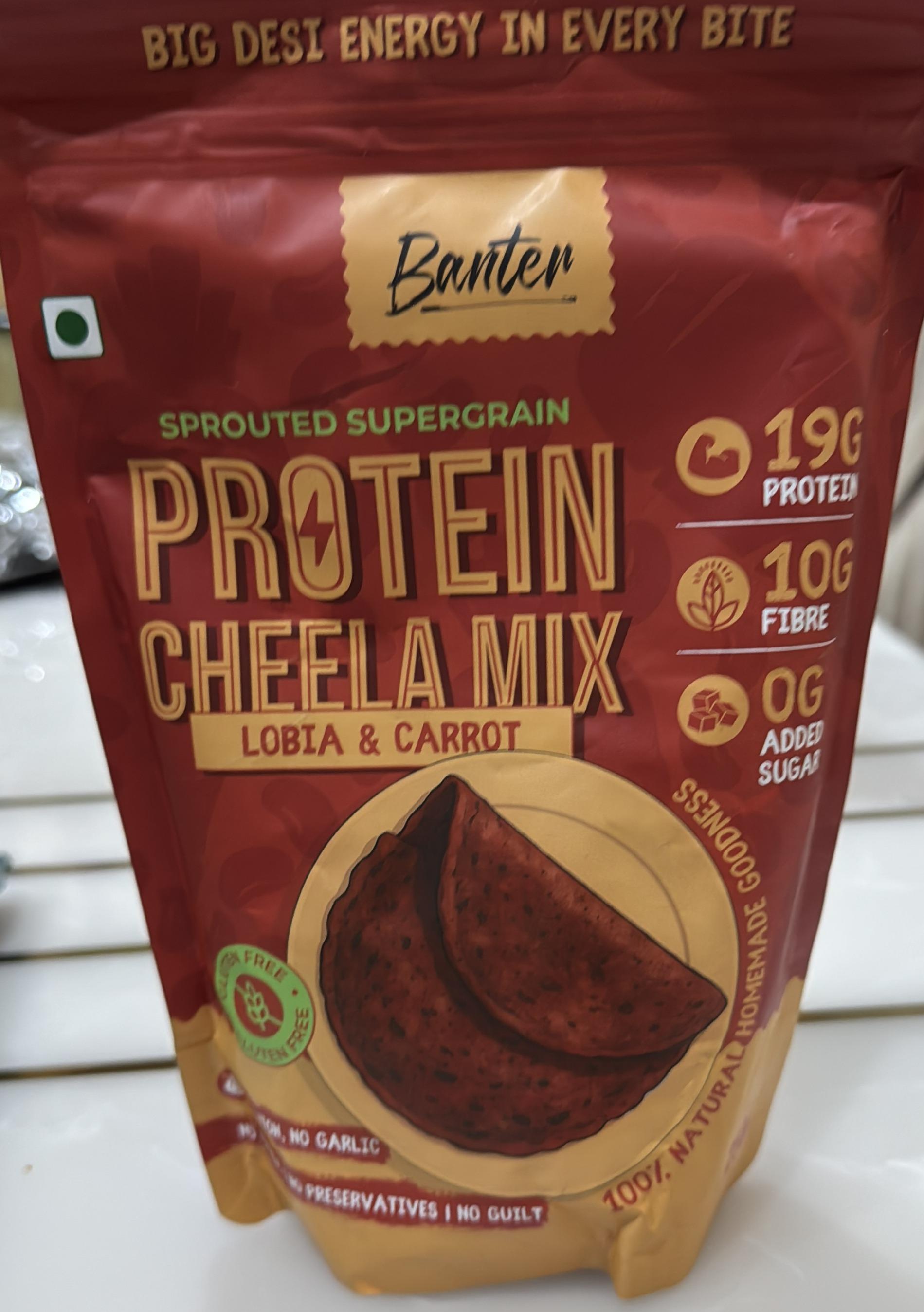 Banter Protein Cheela Mix Lobia & Carrot