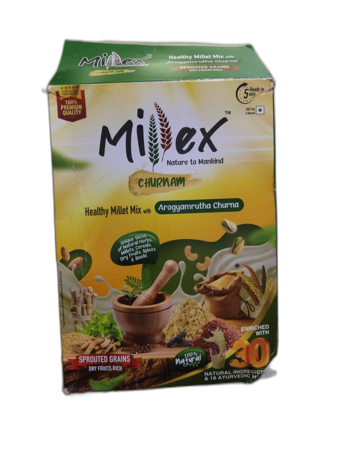 Millex Healthy Millet Mix With Arogyamrutha Churna