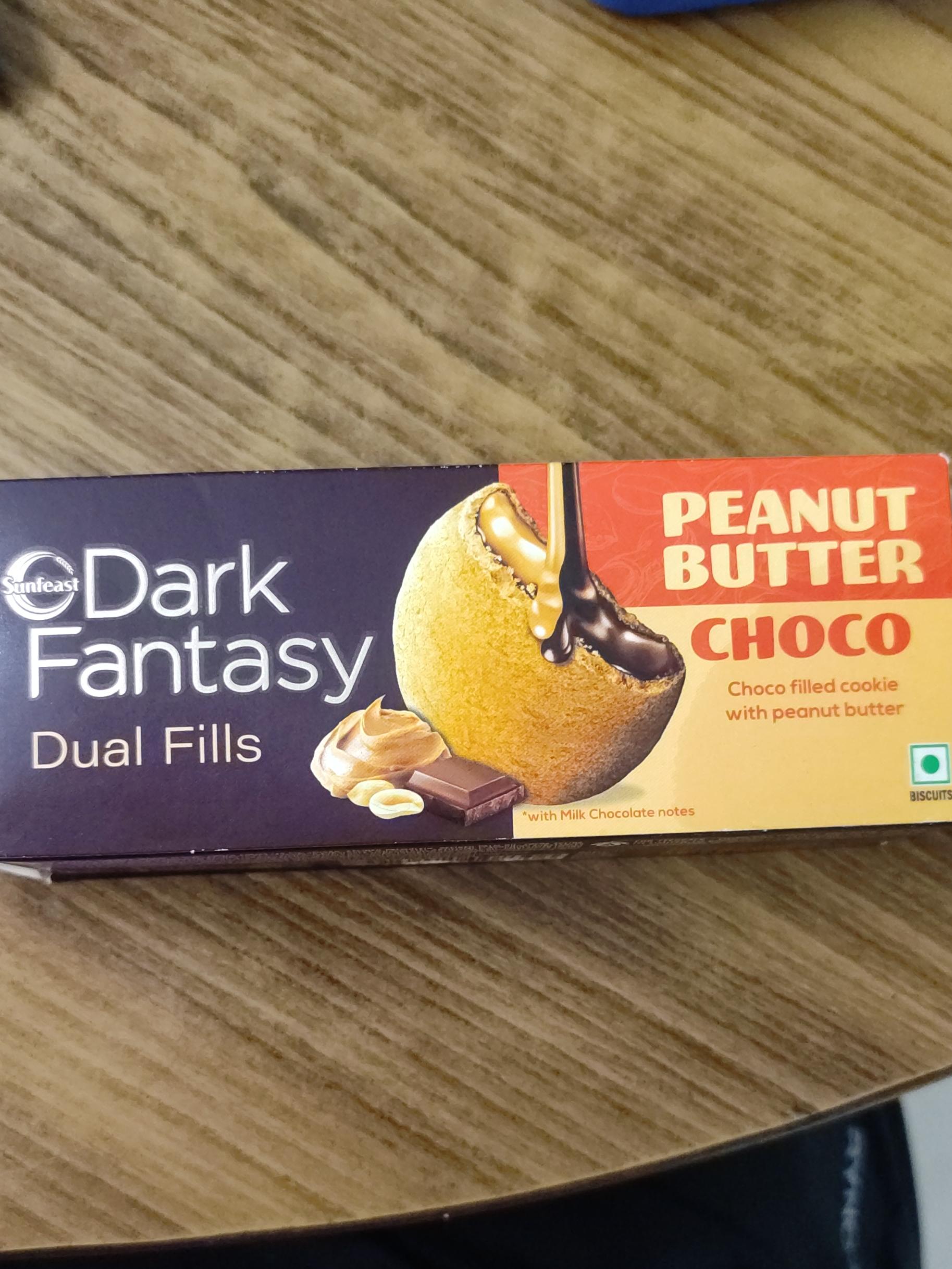 Sunfeast Dark Fantasy Peanut Butter Choco Dual Fills
